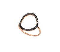 Anello Marco Gerbella Donna in Oro rosa Diamante Black 0.45 Ct BO-AN-21-4R - BO-AN-21-4R-13